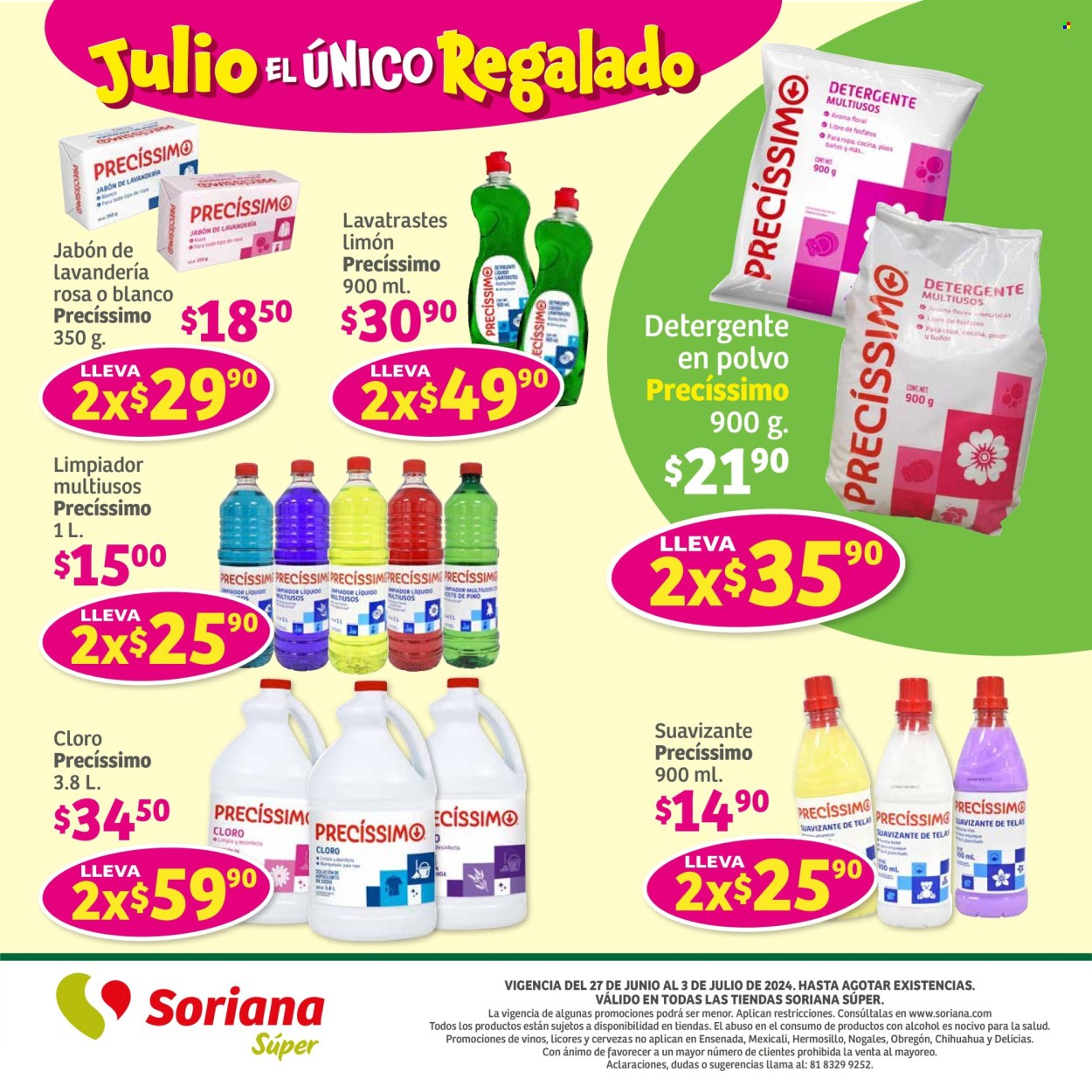 Catálogo Soriana Súper - 27.6.2024 - 3.7.2024. Página 22