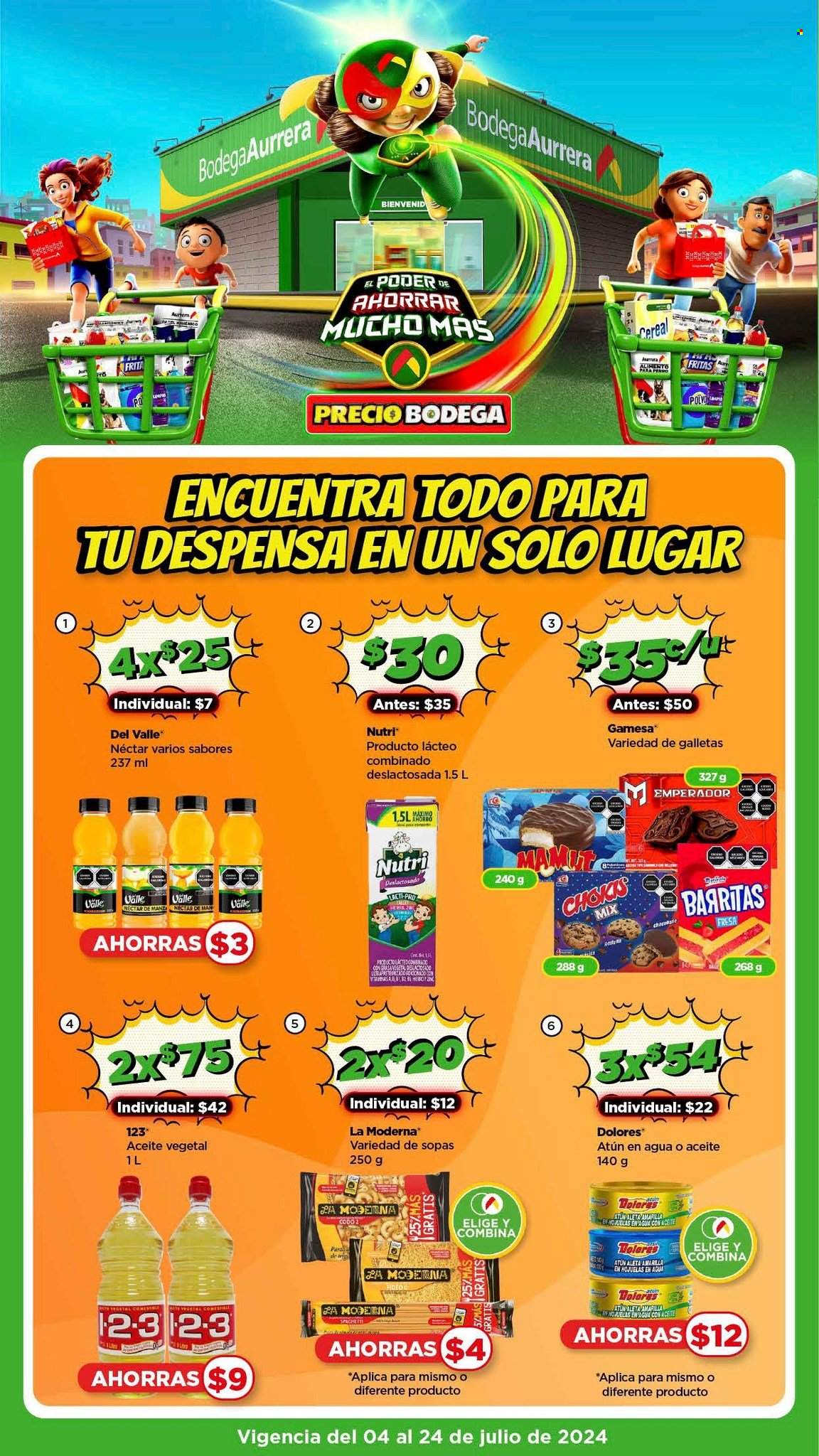 Catálogo Bodega Aurrerá - 4.7.2024 - 24.7.2024. Página 1