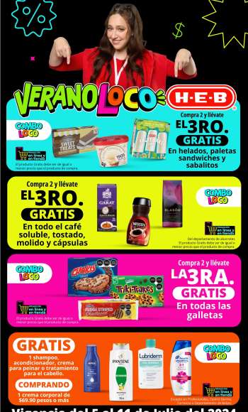 Folleto actual H-E-B - 5.7.2024 - 11.7.2024.