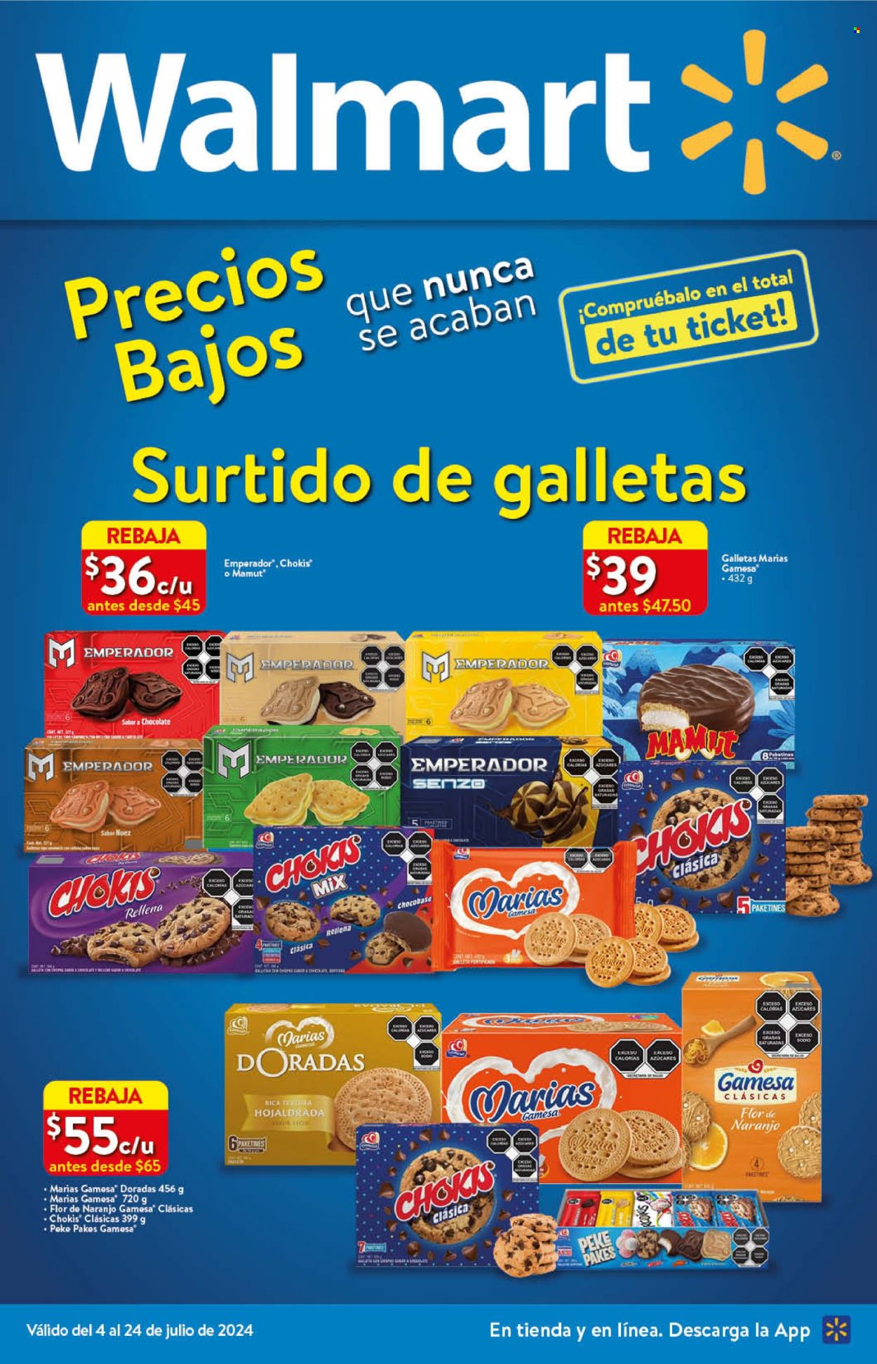 Catálogo Walmart - 4.7.2024 - 24.7.2024. Página 1