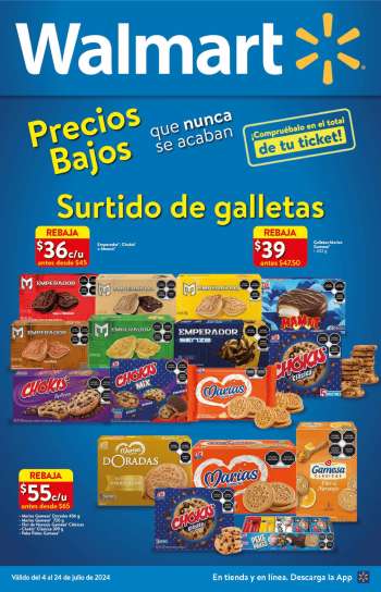 Folleto actual Walmart - 4.7.2024 - 24.7.2024.