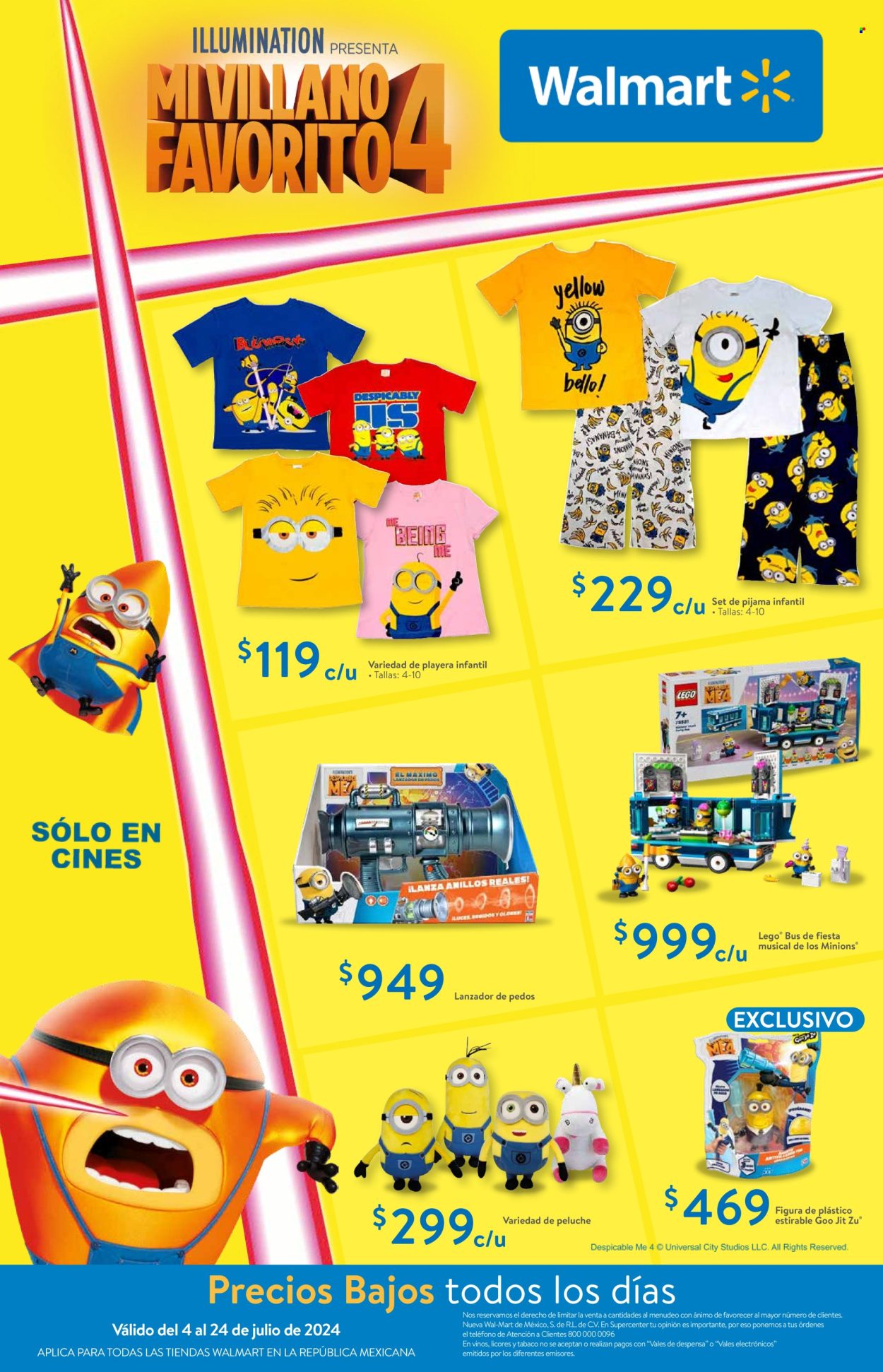 Catálogo Walmart - 4.7.2024 - 24.7.2024. Página 1