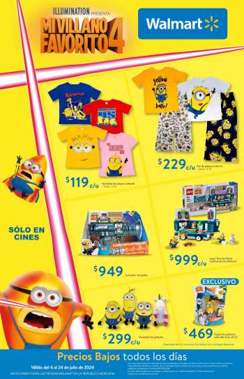 Folleto actual Walmart - 4.7.2024 - 24.7.2024.