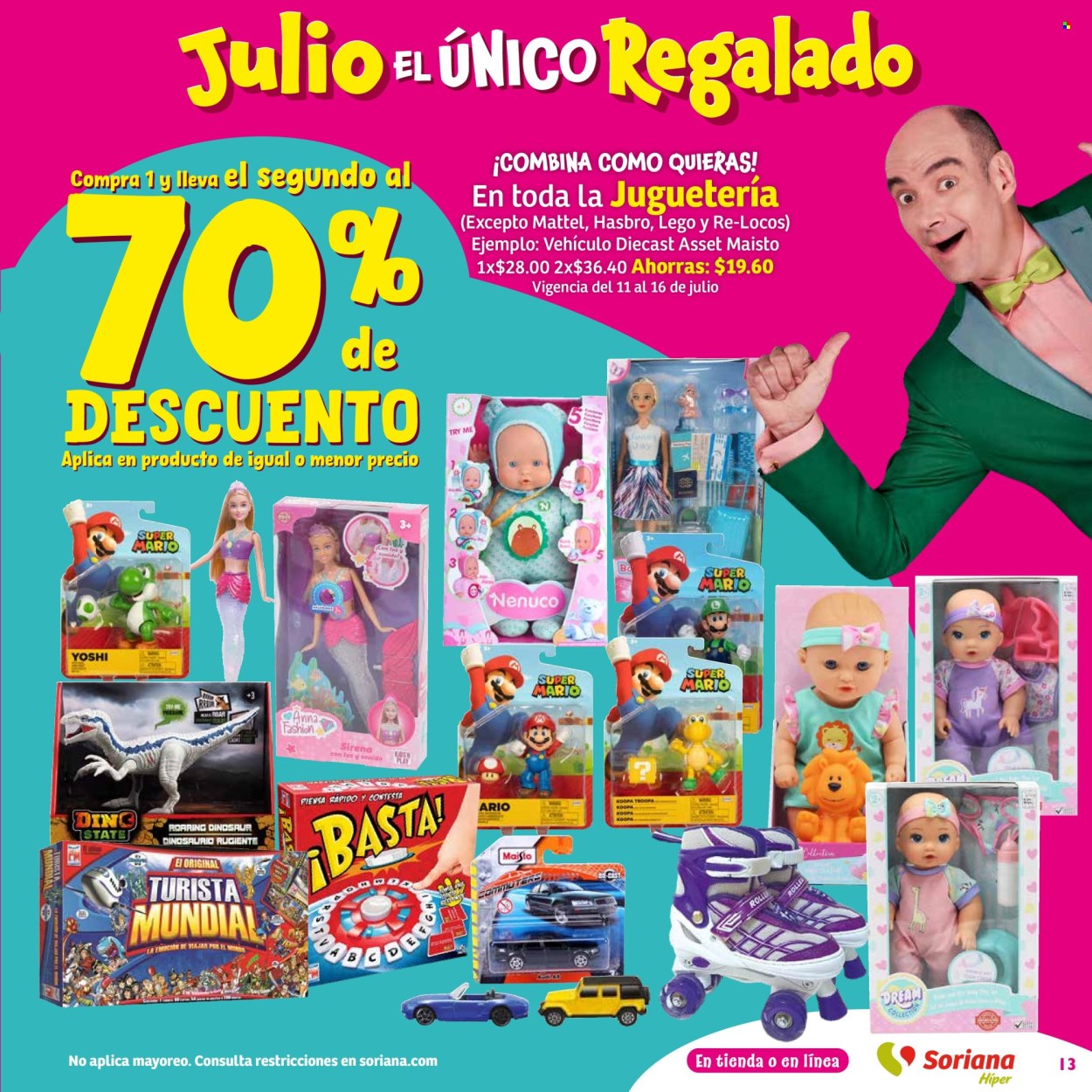 Catálogo Soriana Híper - 11.7.2024 - 17.7.2024. Página 13
