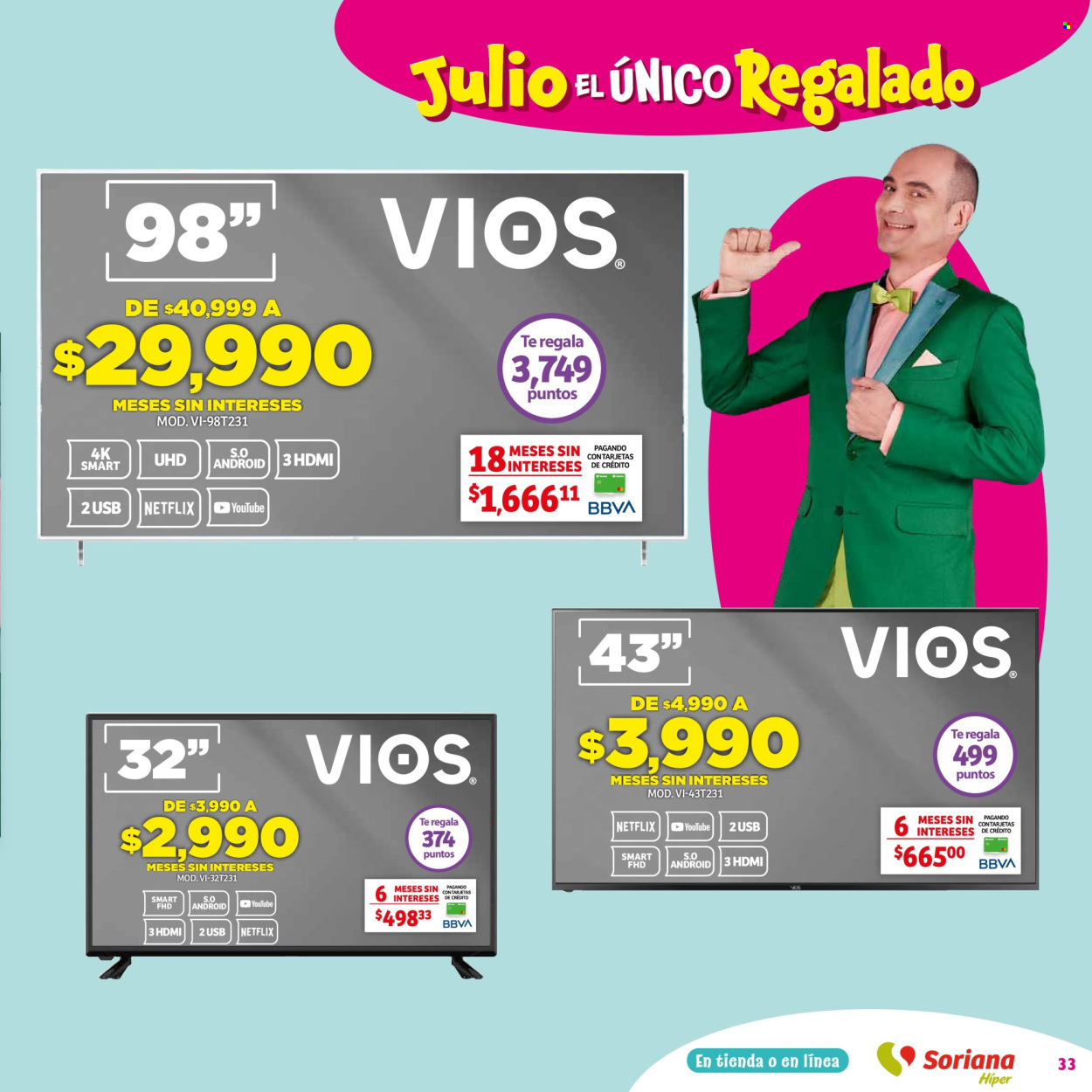 Catálogo Soriana Híper - 11.7.2024 - 17.7.2024. Página 33