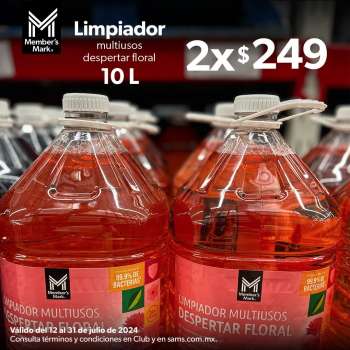 Folleto actual Sam's Club - 12.7.2024 - 31.7.2024.