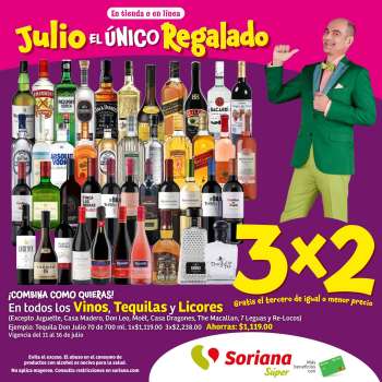 Folleto actual Soriana Súper - 11.7.2024 - 17.7.2024.