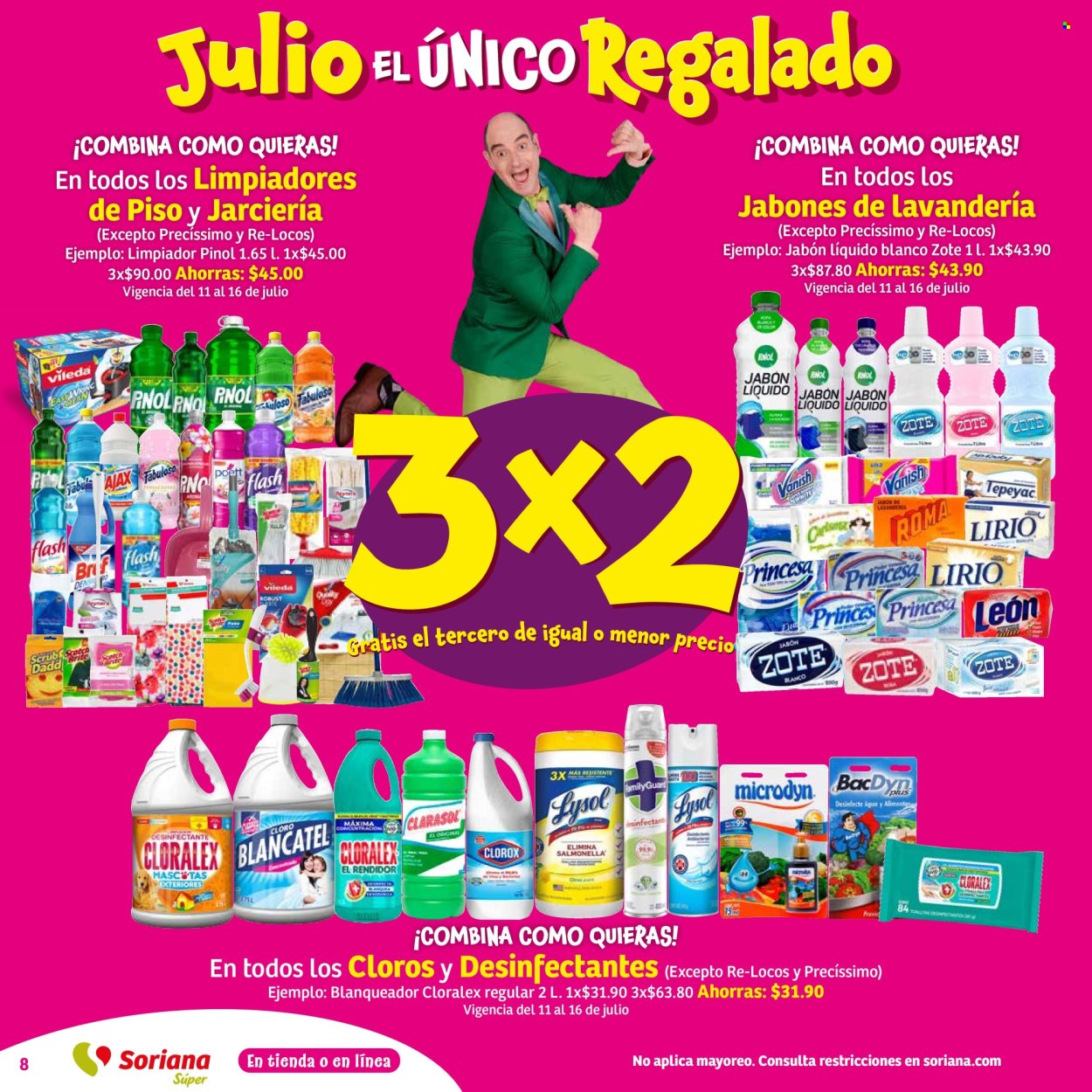 Catálogo Soriana Súper - 11.7.2024 - 17.7.2024. Página 8