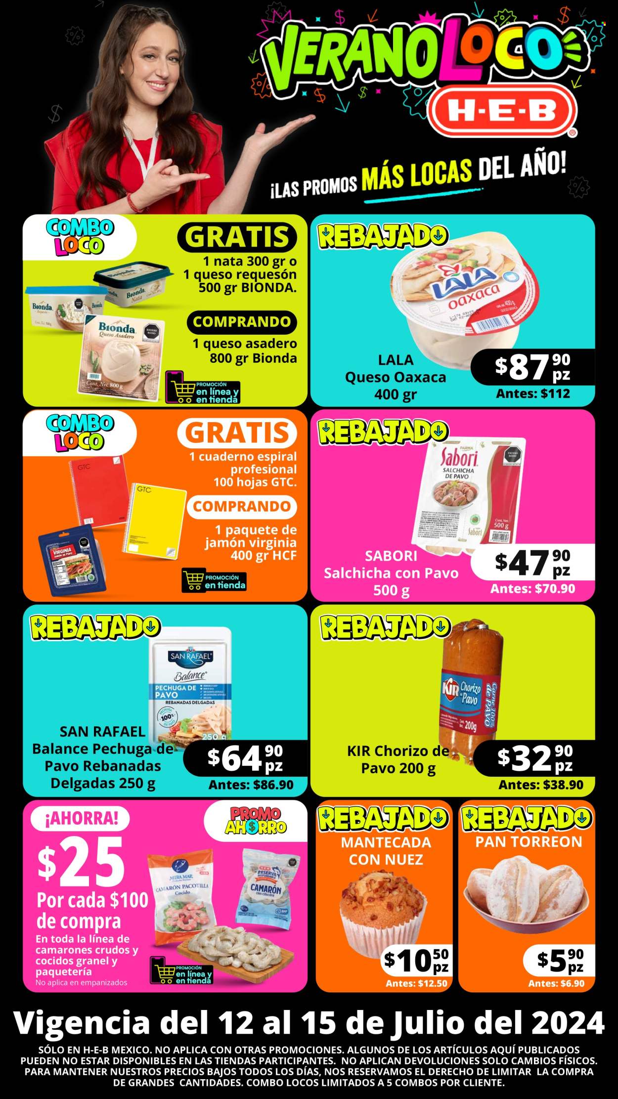 Catálogo H-E-B - 12.7.2024 - 15.7.2024. Página 2