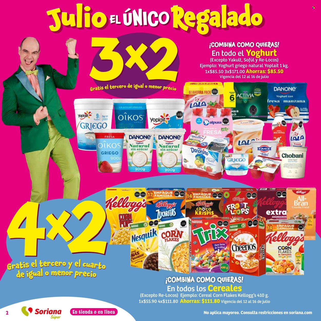 Catálogo Soriana Súper - 12.7.2024 - 17.7.2024. Página 2