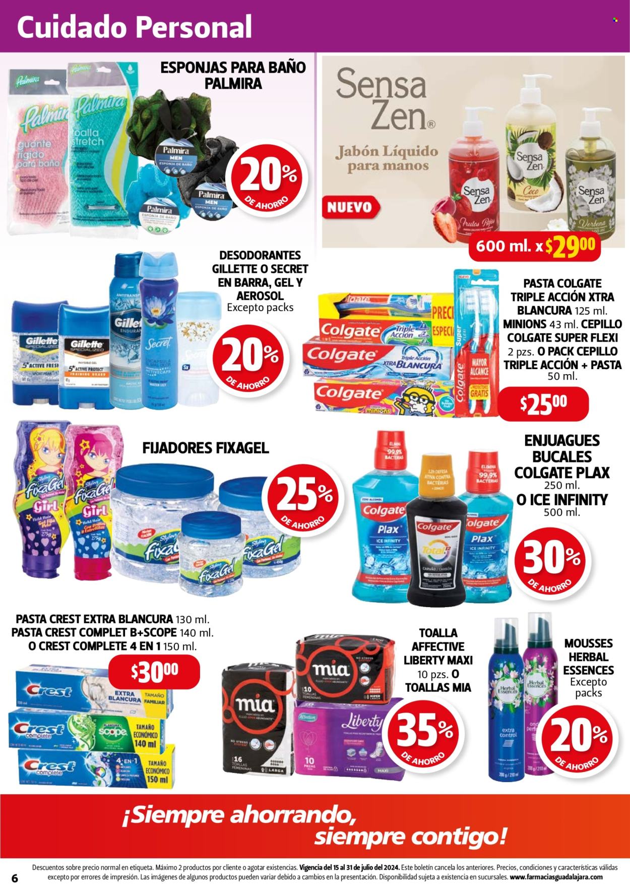 Catálogo Farmacias Guadalajara - 15.7.2024 - 31.7.2024. Página 6
