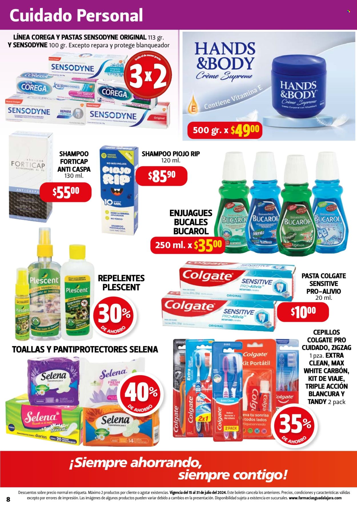 Catálogo Farmacias Guadalajara - 15.7.2024 - 31.7.2024. Página 8