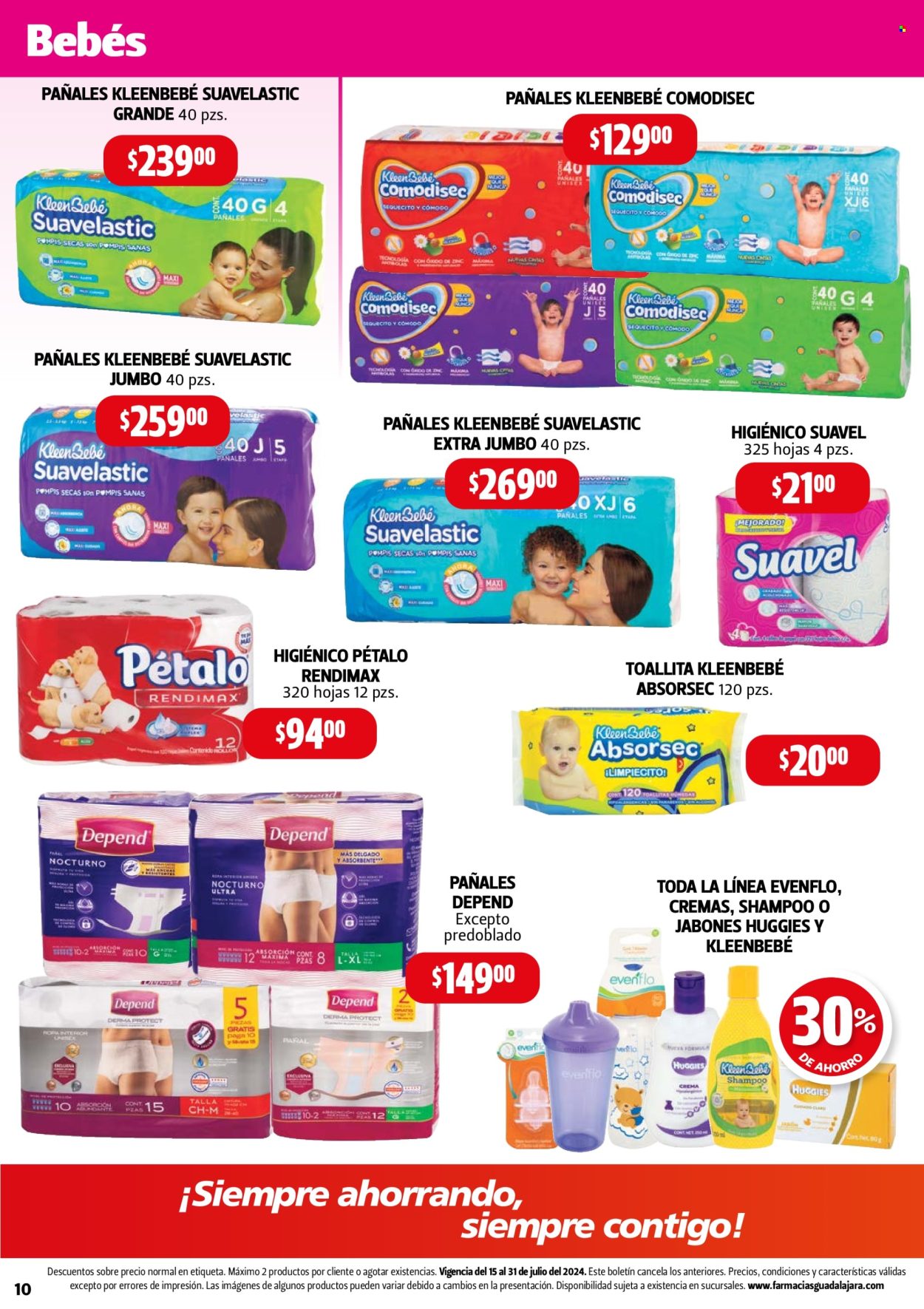 Catálogo Farmacias Guadalajara - 15.7.2024 - 31.7.2024. Página 10