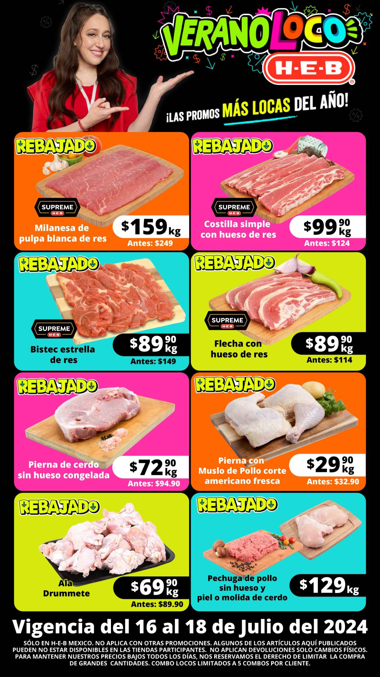 Catálogo H-E-B - 16.7.2024 - 18.7.2024. Página 1