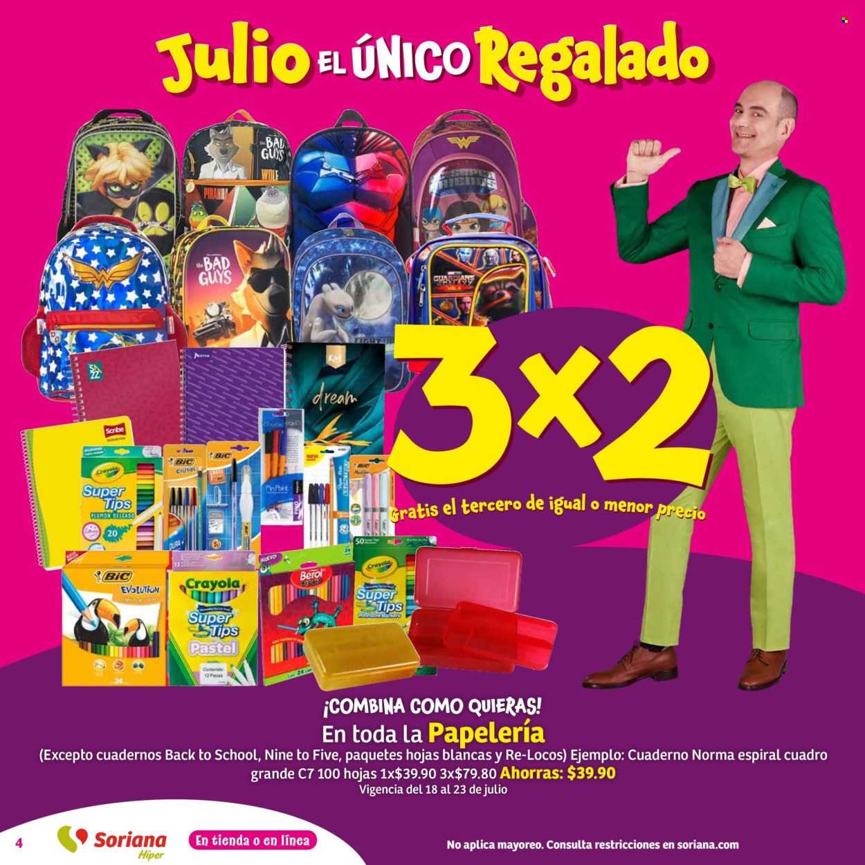 Catálogo Soriana Híper - 18.7.2024 - 24.7.2024. Página 4