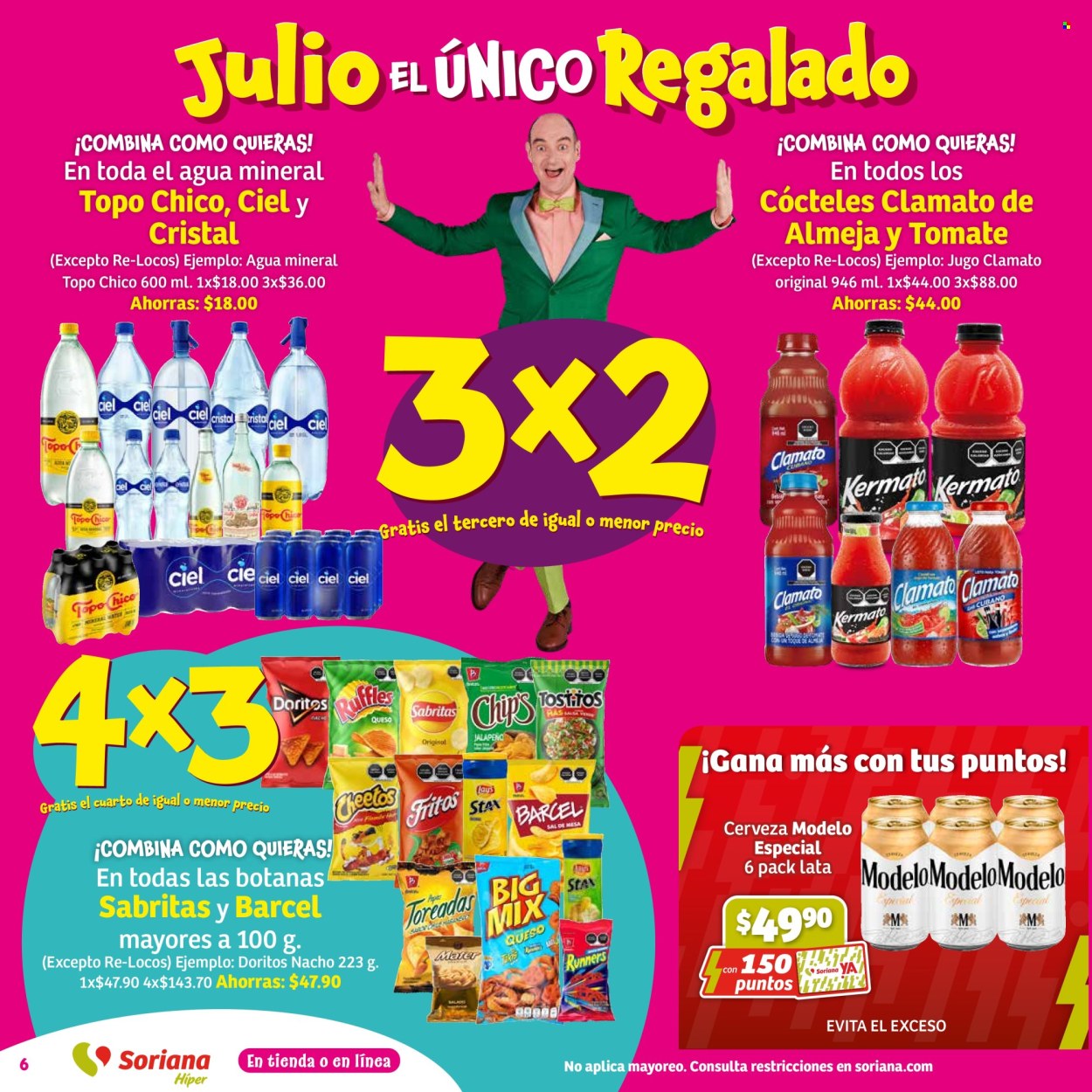 Catálogo Soriana Híper - 18.7.2024 - 24.7.2024. Página 6