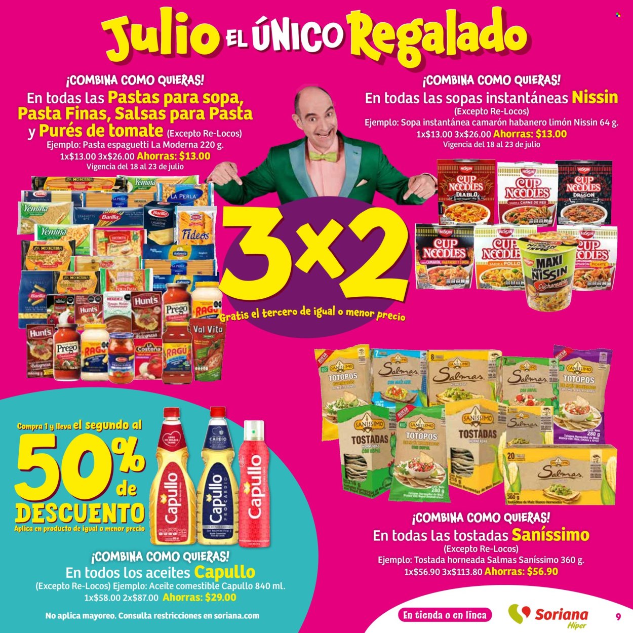 Catálogo Soriana Híper - 18.7.2024 - 24.7.2024. Página 9