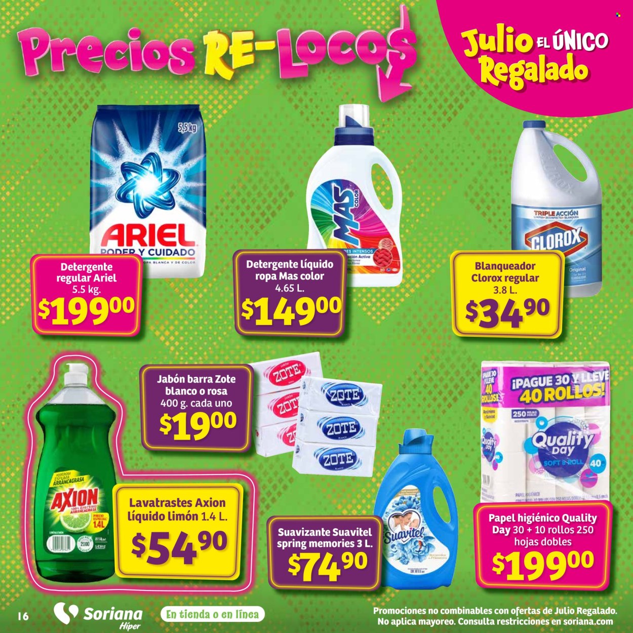 Catálogo Soriana Híper - 18.7.2024 - 24.7.2024. Página 16