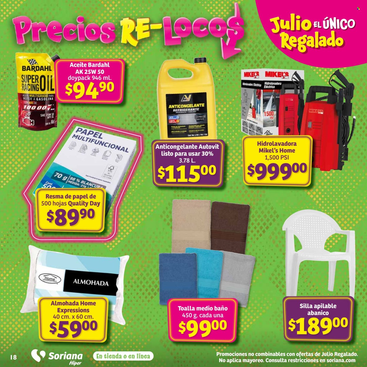 Catálogo Soriana Híper - 18.7.2024 - 24.7.2024. Página 18