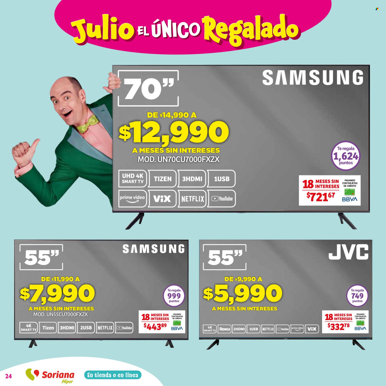 Catálogo Soriana Híper - 18.7.2024 - 24.7.2024. Página 24