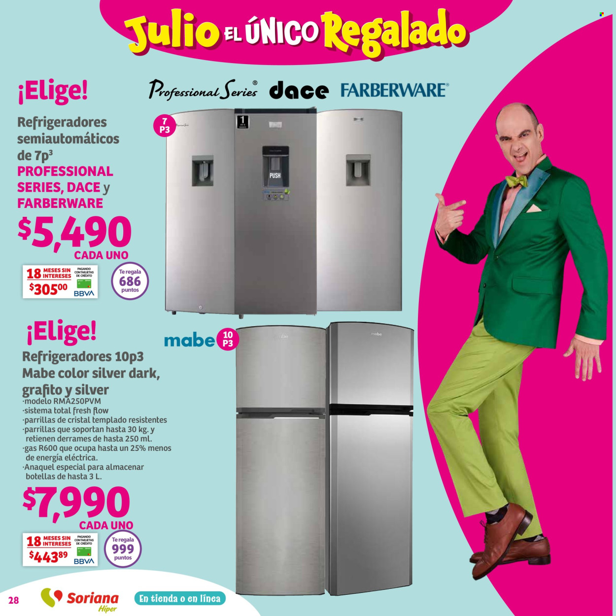 Catálogo Soriana Híper - 18.7.2024 - 24.7.2024. Página 28
