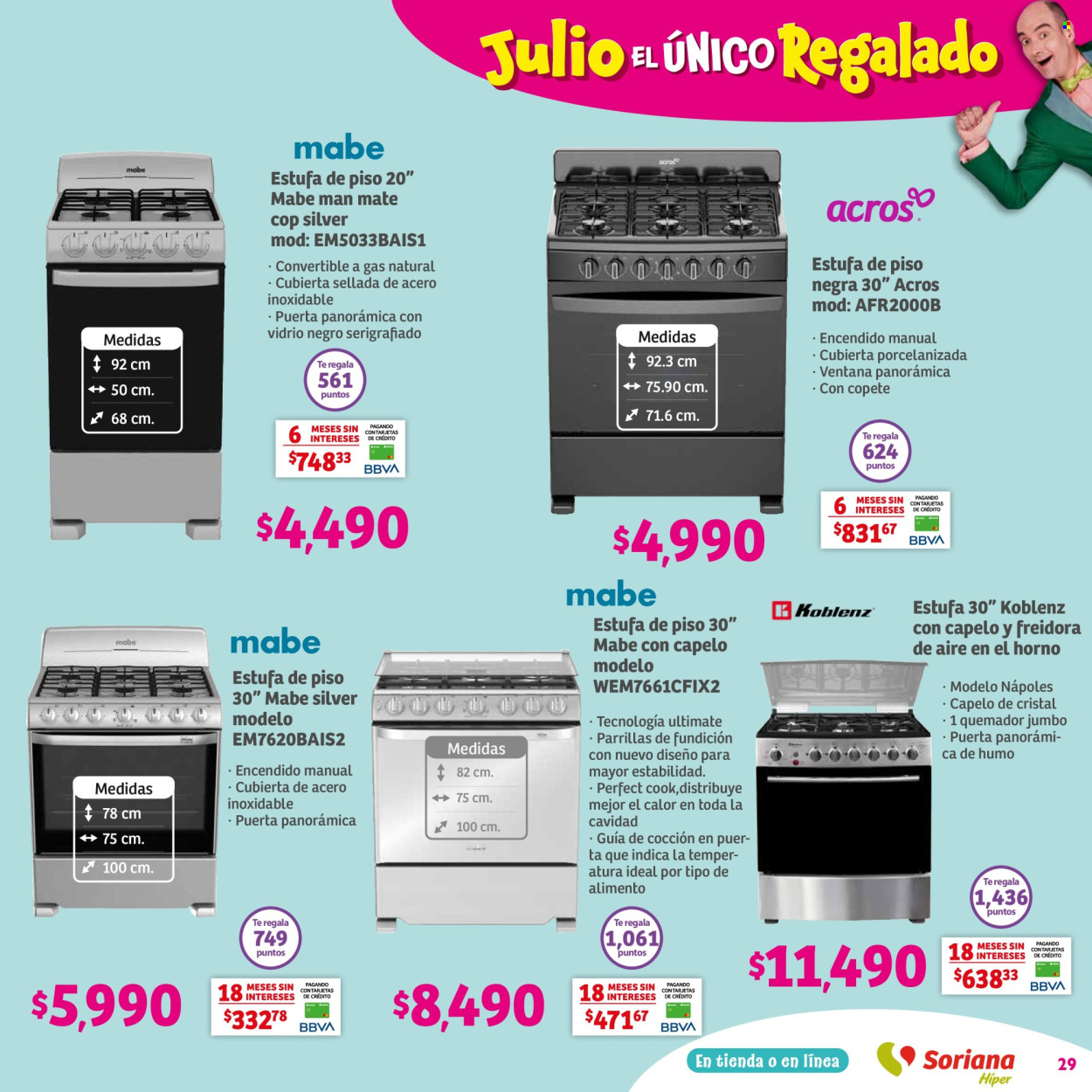 Catálogo Soriana Híper - 18.7.2024 - 24.7.2024. Página 29