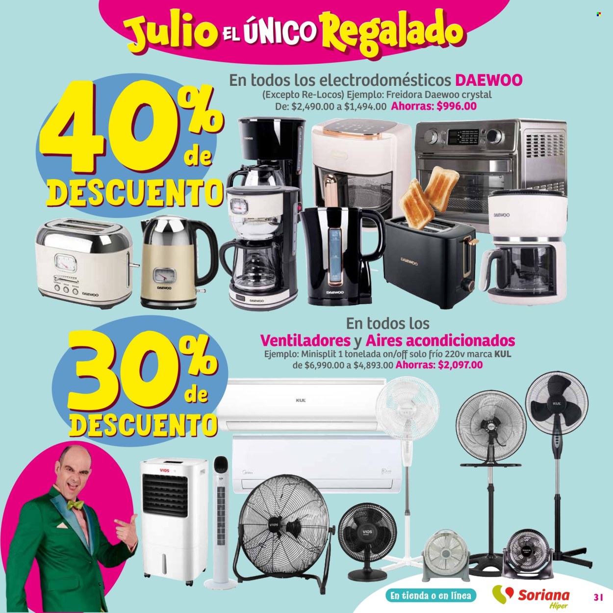 Catálogo Soriana Híper - 18.7.2024 - 24.7.2024. Página 31