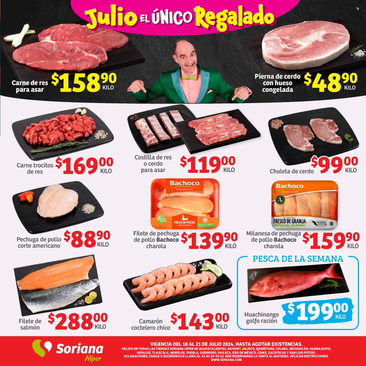Catálogo Soriana Híper - 18.7.2024 - 21.7.2024. Página 3