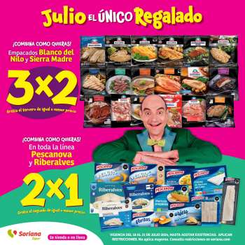 Folleto actual Soriana Súper - 18.7.2024 - 21.7.2024.