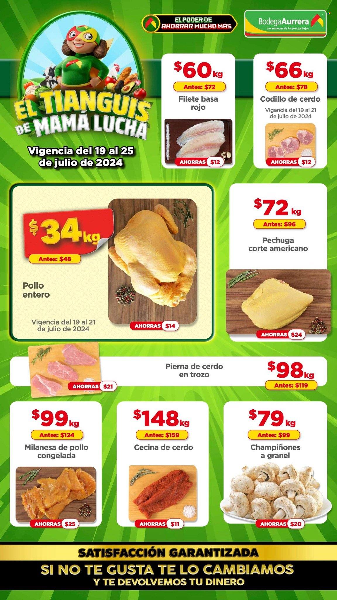 Catálogo Bodega Aurrerá - 19.7.2024 - 25.7.2024. Página 1
