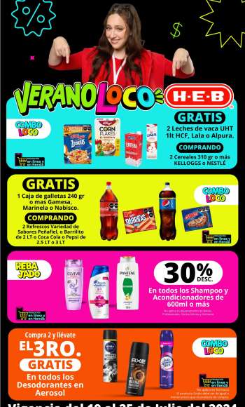 Folleto actual H-E-B - 19.7.2024 - 25.7.2024.