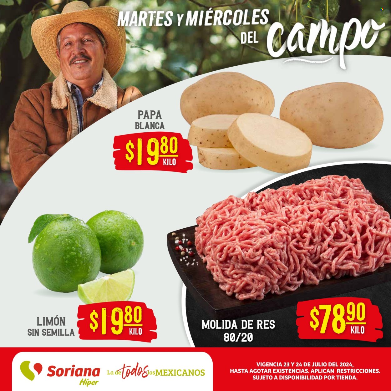 Catálogo Soriana Híper - 23.7.2024 - 24.7.2024. Página 1