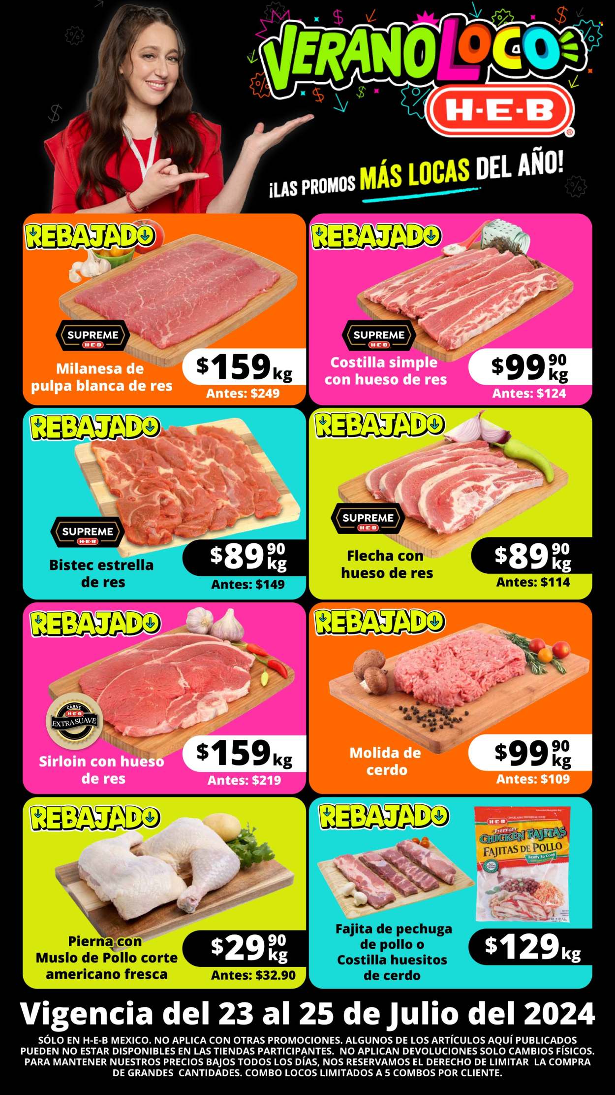 Catálogo H-E-B - 23.7.2024 - 25.7.2024. Página 1