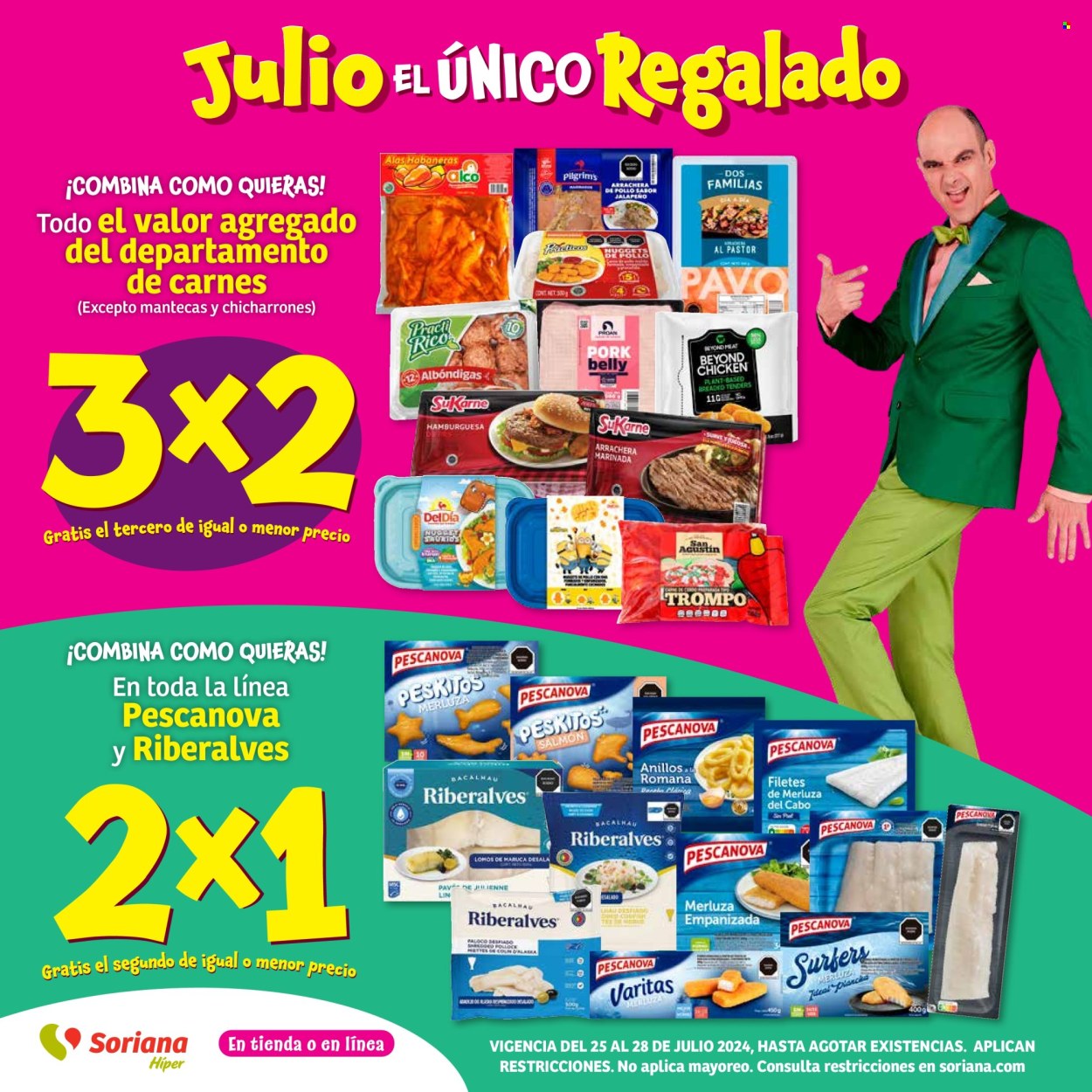 Catálogo Soriana Híper - 25.7.2024 - 28.7.2024. Página 1
