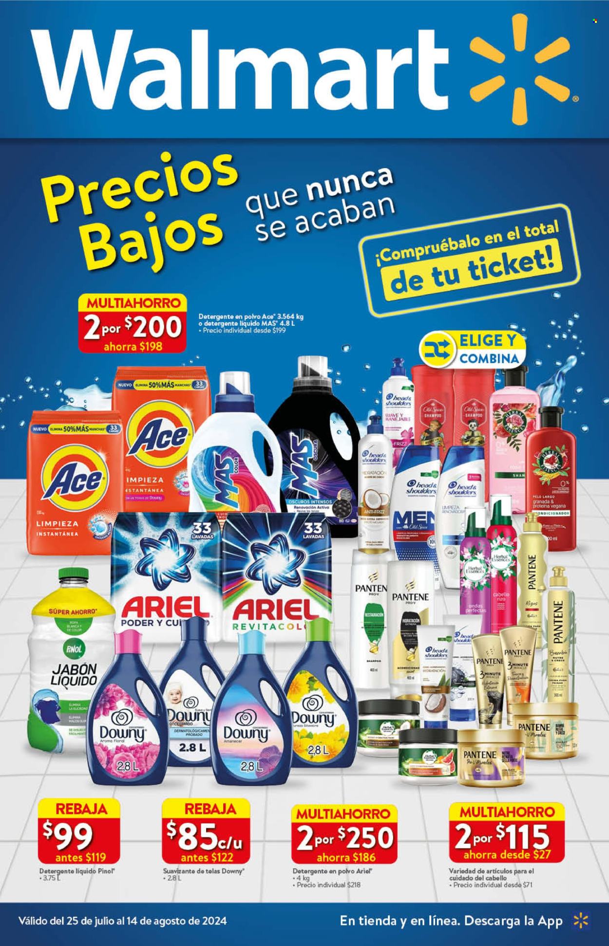 Catálogo Walmart - 25.7.2024 - 14.8.2024. Página 1