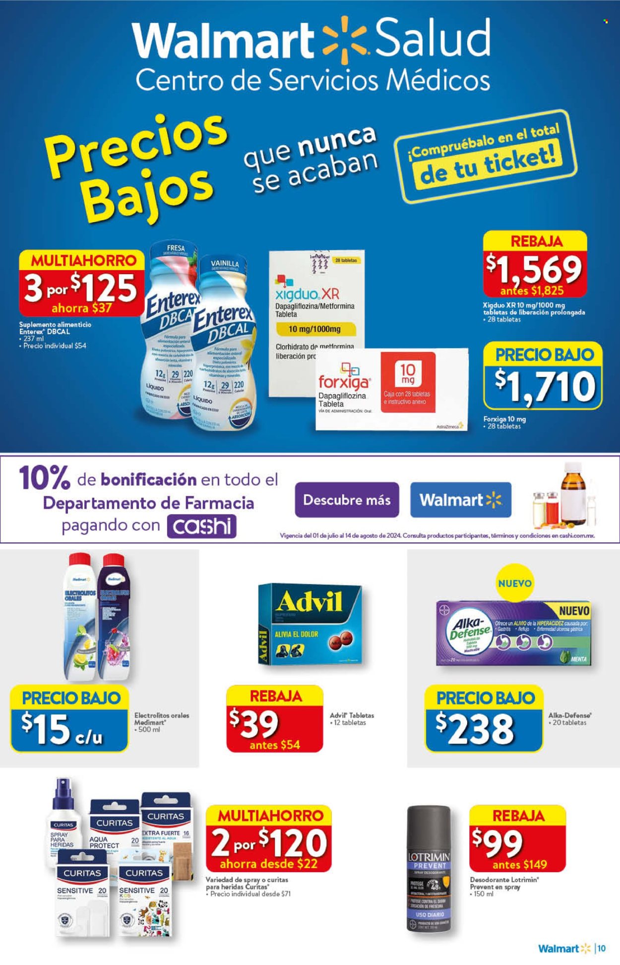 Catálogo Walmart - 25.7.2024 - 14.8.2024. Página 10