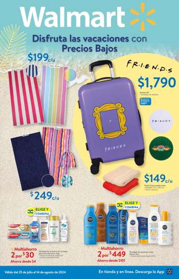Folleto actual Walmart - 25.7.2024 - 14.8.2024.