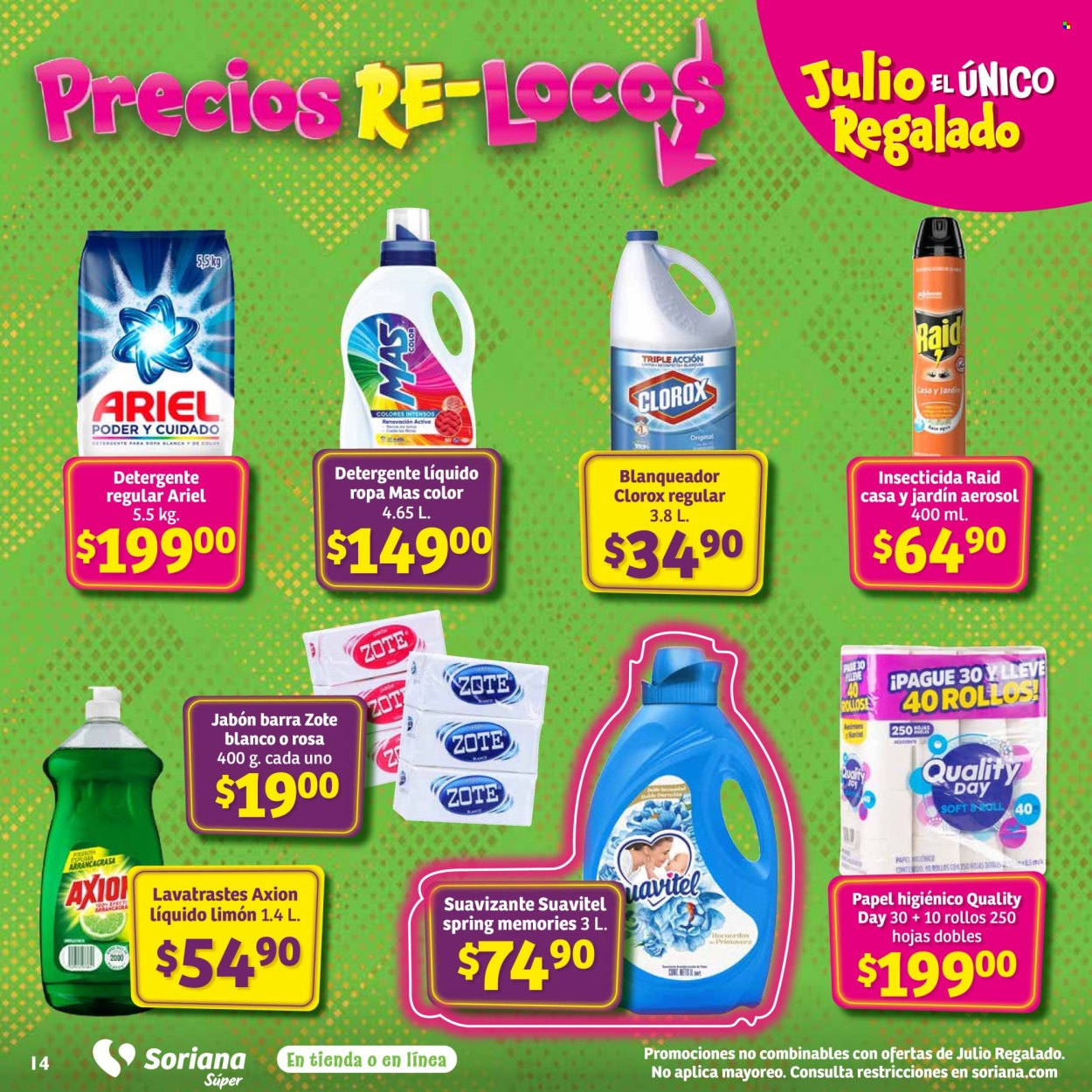 Catálogo Soriana Súper - 25.7.2024 - 30.7.2024. Página 14