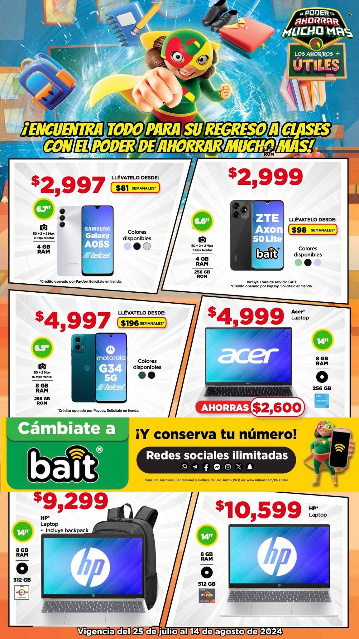 Catálogo Bodega Aurrerá - 25.7.2024 - 14.8.2024. Página 5