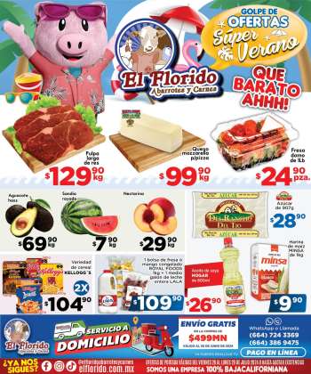 Folleto actual El Florido - 26.7.2024 - 1.8.2024.