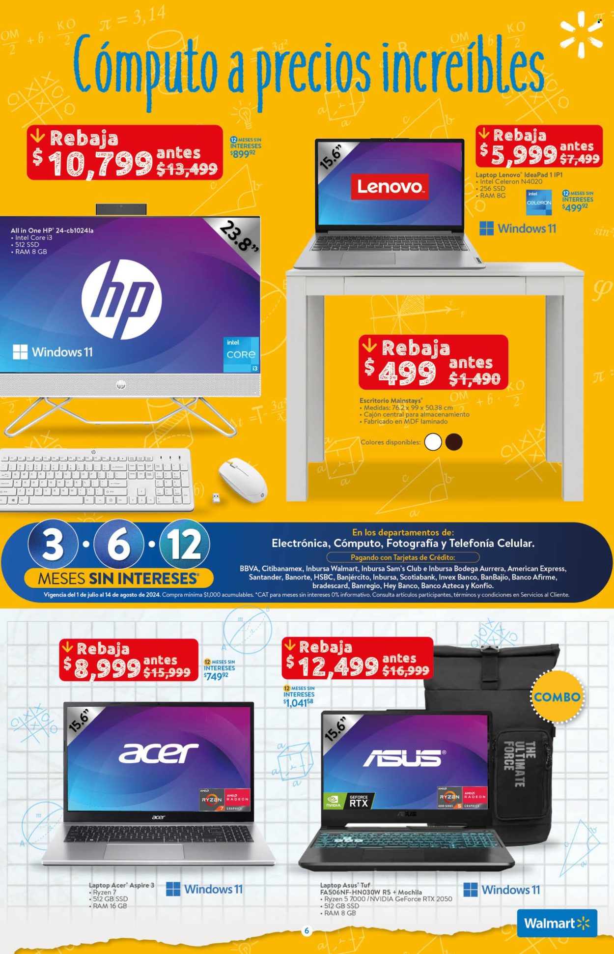 Catálogo Walmart - 25.7.2024 - 14.8.2024. Página 6