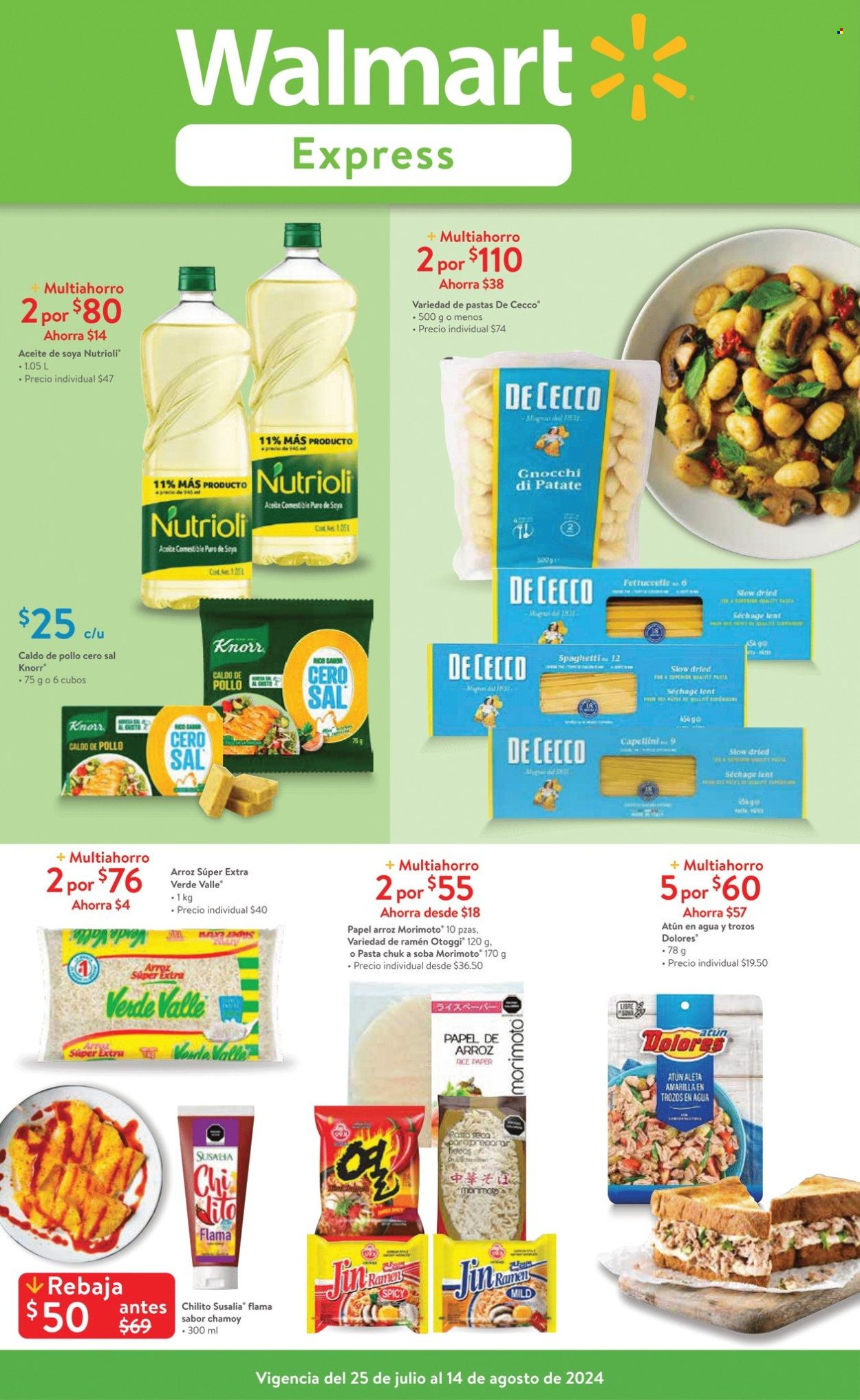 Catálogo Walmart Express - 25.7.2024 - 14.8.2024. Página 1