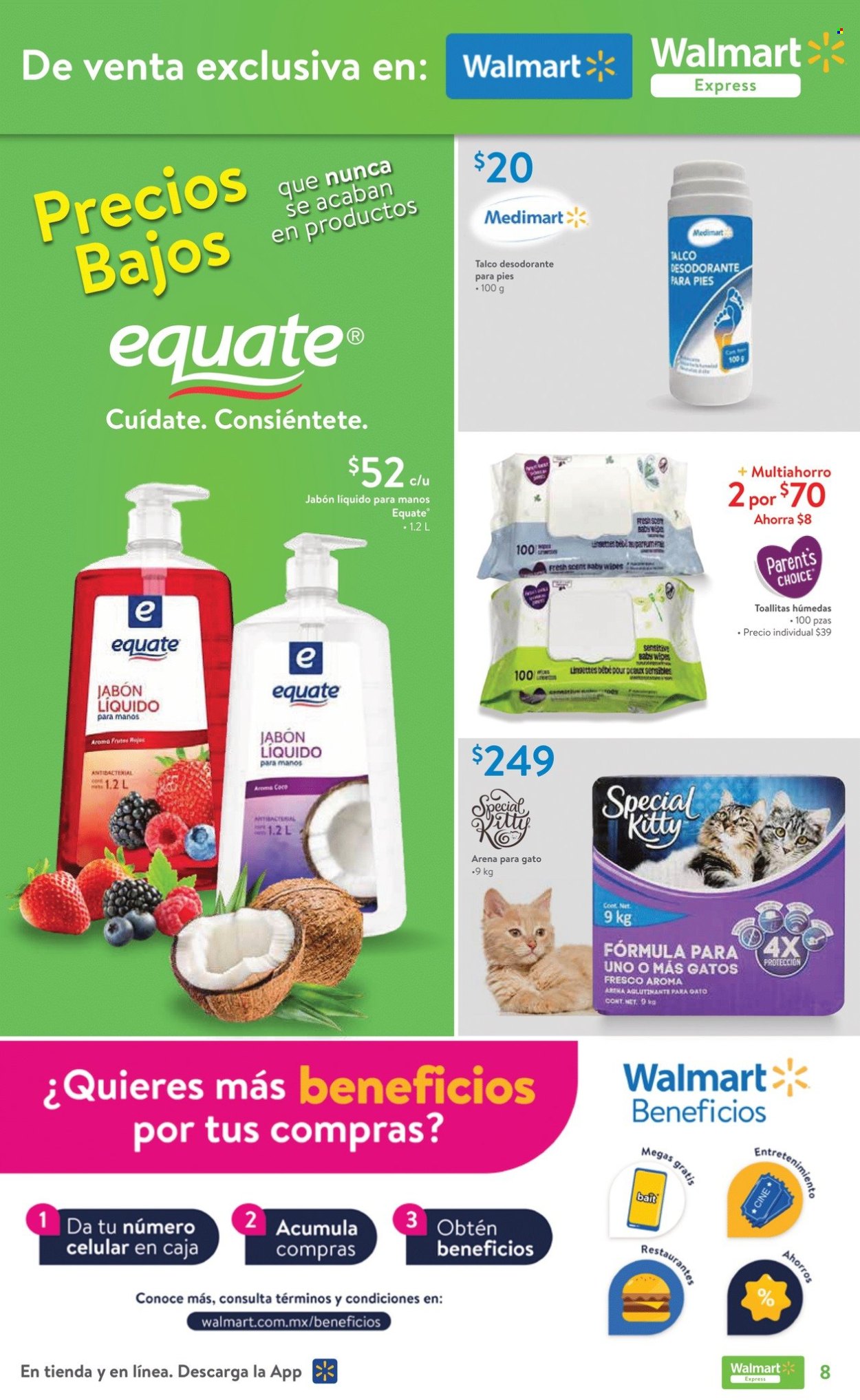 Catálogo Walmart Express - 25.7.2024 - 14.8.2024. Página 8