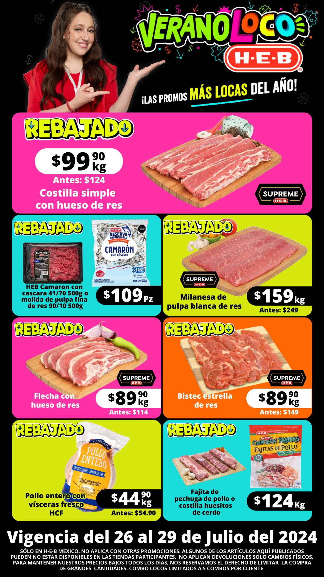 Catálogo H-E-B - 26.7.2024 - 29.7.2024. Página 1