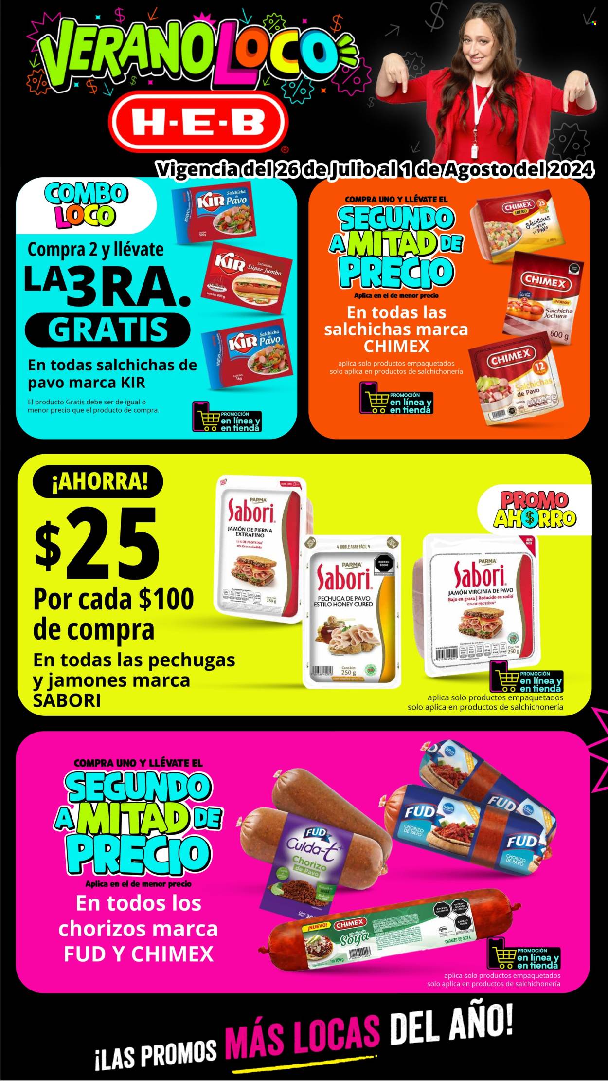 Catálogo H-E-B - 26.7.2024 - 1.8.2024. Página 13