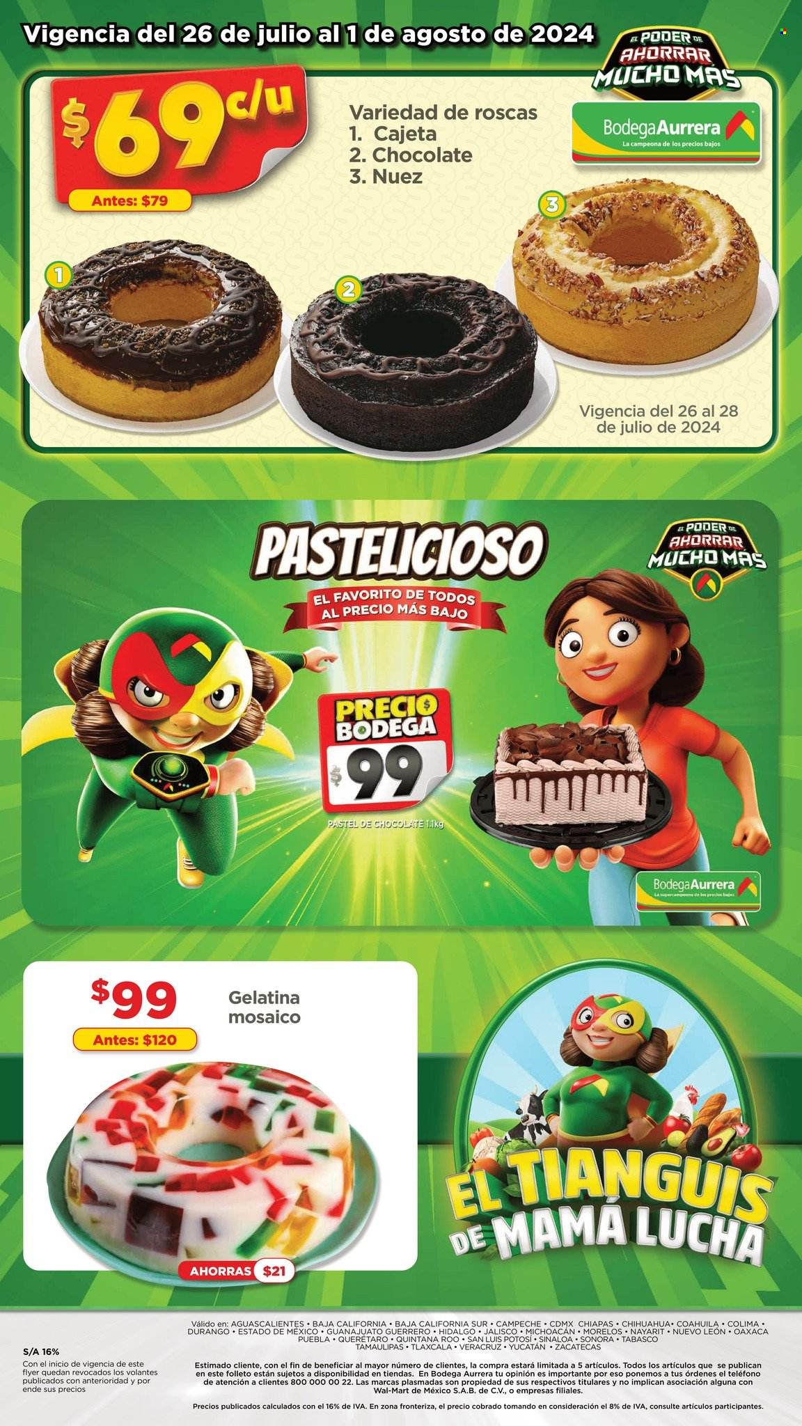 Catálogo Bodega Aurrerá - 26.7.2024 - 1.8.2024. Página 4