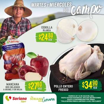 Folleto actual Soriana Súper - 30.7.2024 - 31.7.2024.