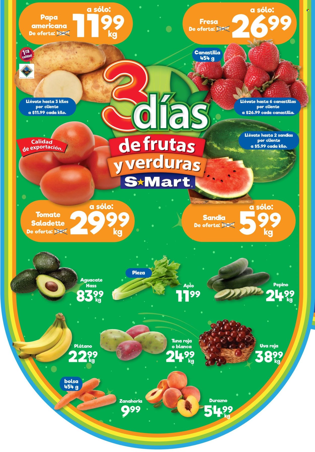 Catálogo S-Mart - 30.7.2024 - 1.8.2024. Página 1