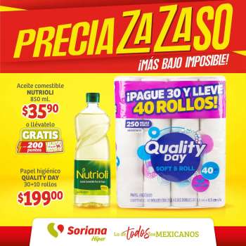 Folleto actual Soriana Híper - 31.7.2024 - 13.8.2024.