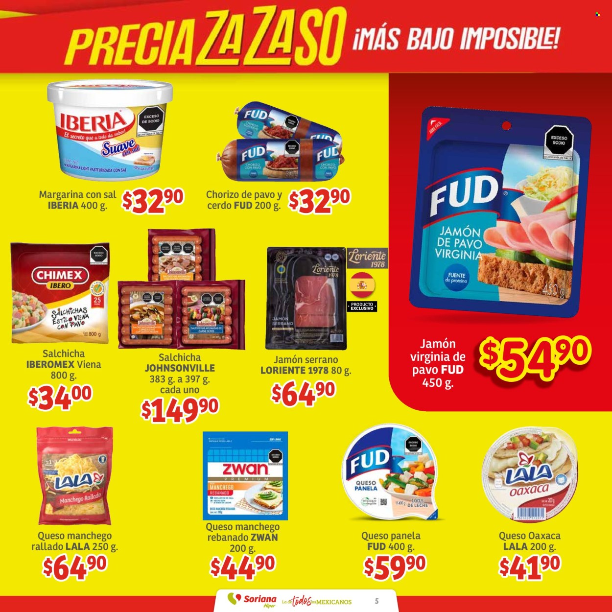 Catálogo Soriana Híper - 31.7.2024 - 13.8.2024. Página 5